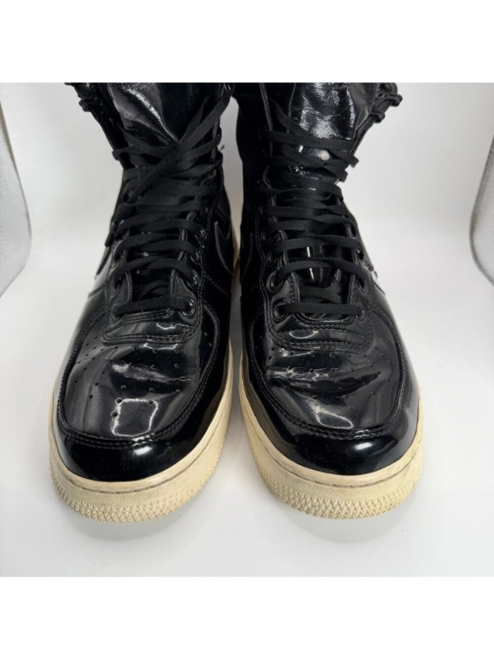 Nike SF Air Force 1 High Ruby Boots Shoes Women Size 10 Rose Black AJ0963-001 - Picture 3 of 14